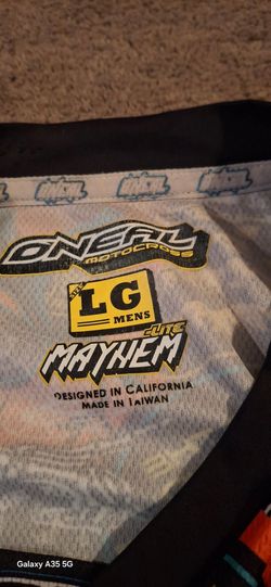 O'Neal Mayhem Elite Motocross Jersey Men's Large