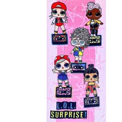 $10 LOL Surprise "New Recordings" Cotton Beach Towel
