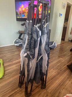 50 x 50 play pen and memory foam (needs to be cleaned)