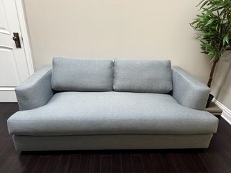 Hardly Used - Maiden Home Varick Sofa (Light Blue)