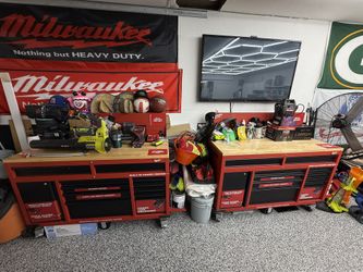 2 Milwaukee 61inch Tool Boxes 