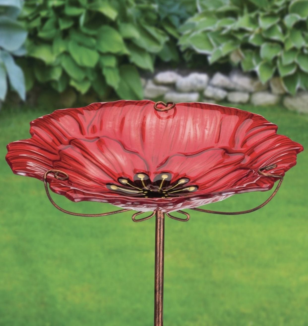 Birdbath/Feeder Stake