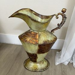 Metal  Decor Vase Handmade