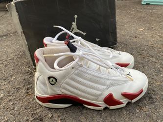 Jordan 14 (gs) 6y Retro Candy Cane 2005