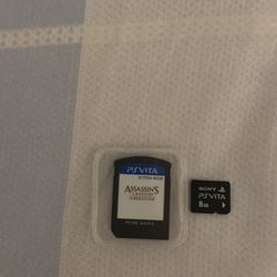 PS Vita 8gb memory card and the game