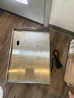 Commercial Electric Countertop Griddle 17" - Used Once
