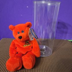 Limited Treasure Kansas City Chiefs #12 Gannonplush Bear-$25.00