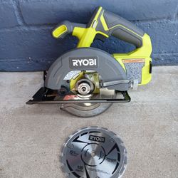 CIRCULAR SAW 5"1/2 RYOBI 18V TOOL ONLY 
