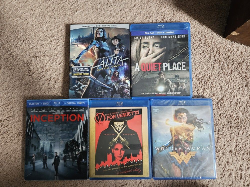 Blu Ray Movies - $15 For ALL