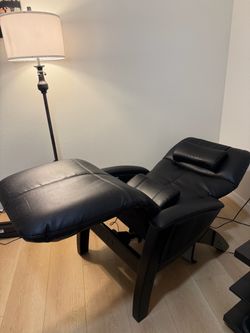 Luxury Leather Zero Gravity Recliner | Heat + 2 Massage Settings | $3K New | $400 or best offer