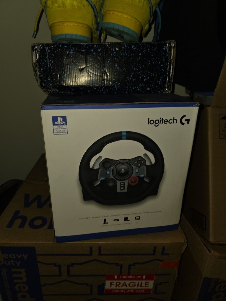 Playstation Steering Wheel Brand New