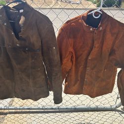 Leather Welding jacket 