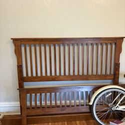 Wood Queen Bed Frame 