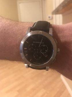 Burberry Swiss Made Sapphire Crystal Watch