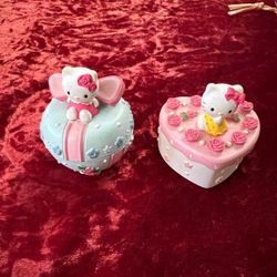 2 Hello Kitty Mini Boxes 