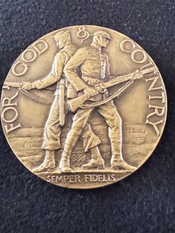 1922 Bronze American Legion medal