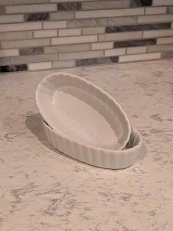 Set of 2 bakeware dishes