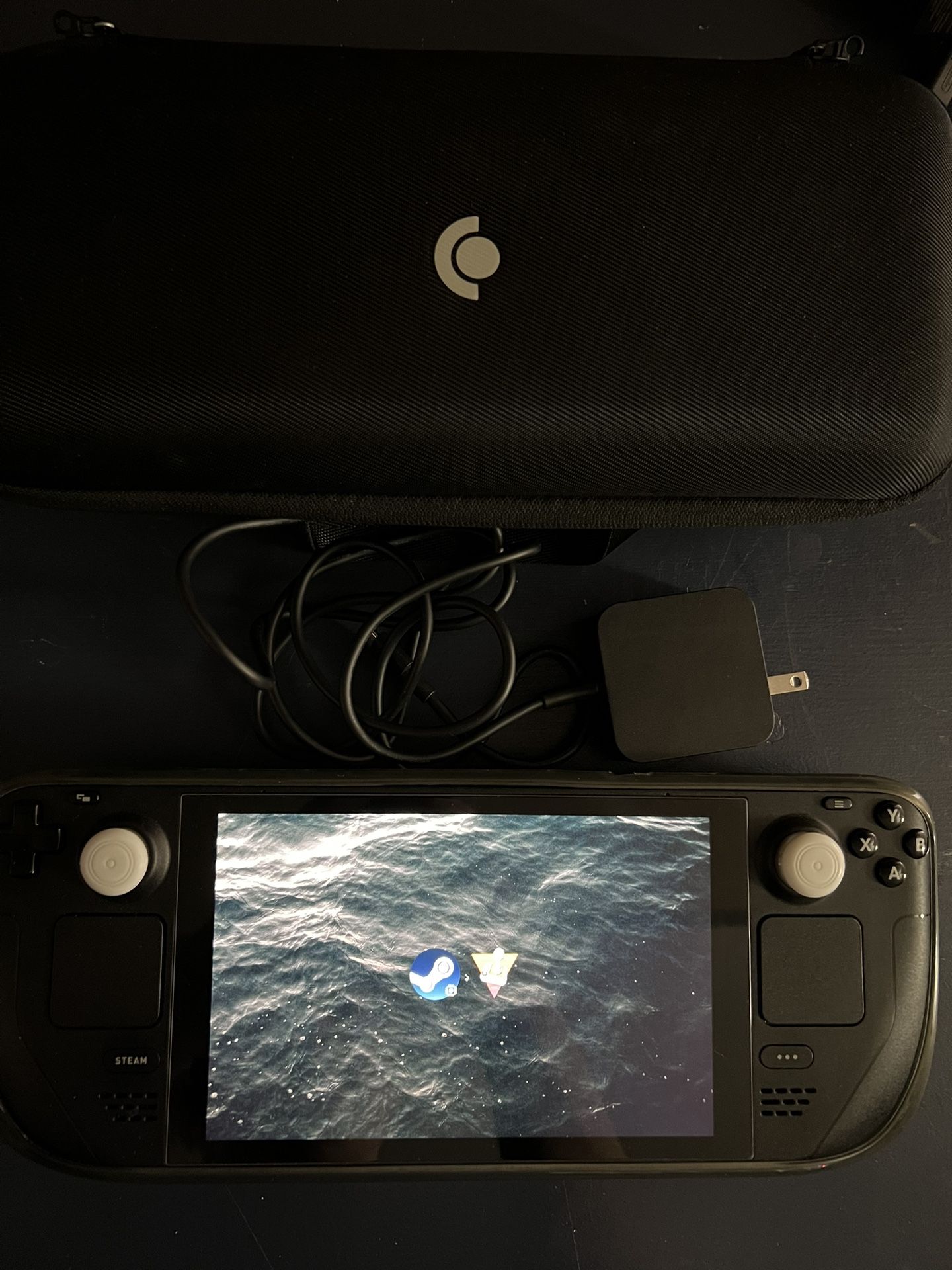 Valve Steam Deck 256GB + 128GB MicroSD Batocera Dual Boot Emulator Switch Ps2 Psp for Sale in