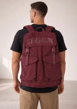 Gymshark Rich Maroon Power Bag Gym Bag Burgundy Backpack NEW