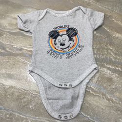 Disney Baby Mickey Mouse  Short Sleeve  BodySuits one piece 