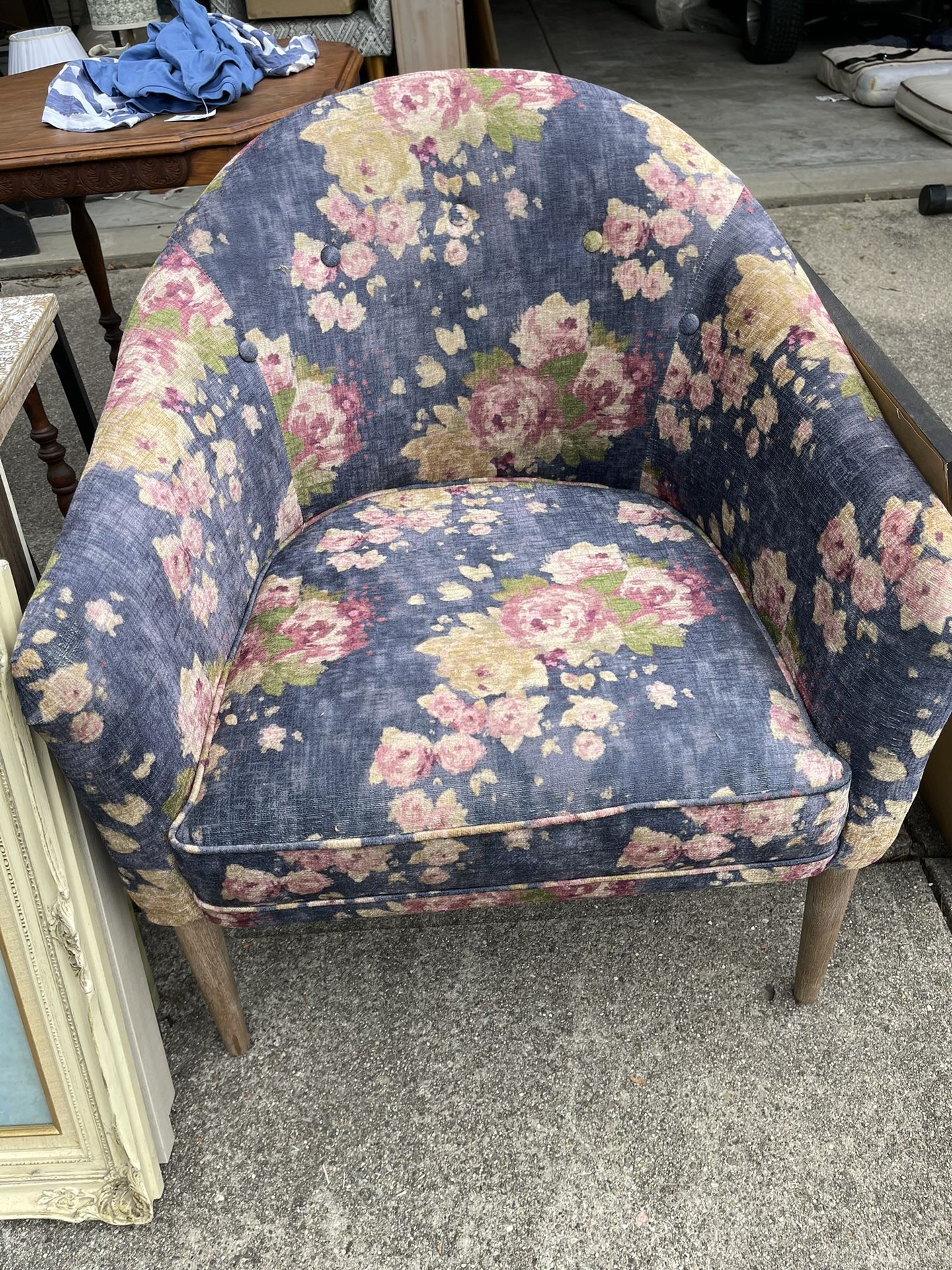 Floral Chair