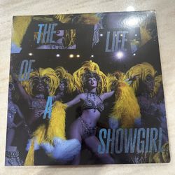 Inhand Taylor Swift The Life Of A Showgirl Lakeside Beach Blue Sparkle Vinyl