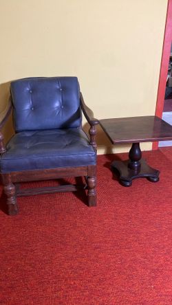 End Table / Arm Chair Combo