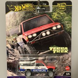 Hotwheels Premium Car Culture Datsun King Cab Baja Offroad Custom