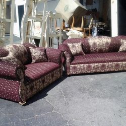 We Make Couches Sofa And Loveseat Set $699