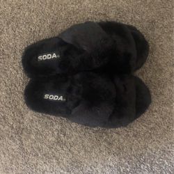 Black Slippers