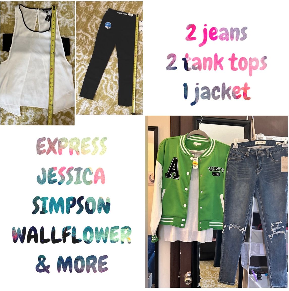 Lot of clothes size 01/(25) & XS/S