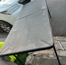 6ft tables black