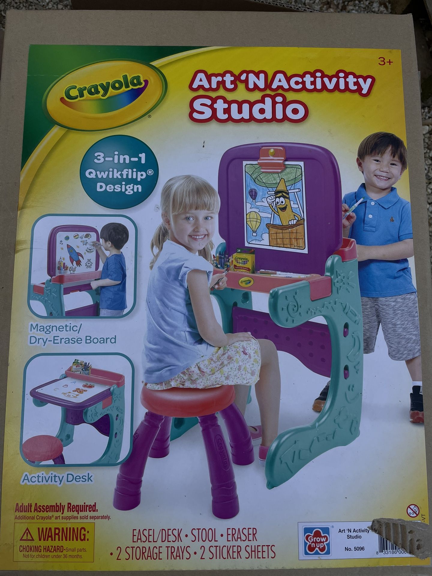 Crayola Art’N Activity Studio Drawing And Coloring