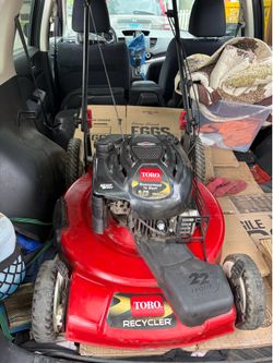 Toro self driving mower