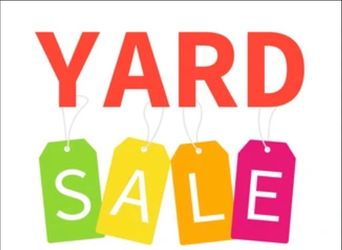 Yard sale today Sunday 6/7/26