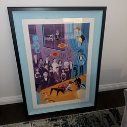 Beautiful SHAG Artwork “Mc Fly” serigraph (25” x 36”, 2020 edition of 11/200)