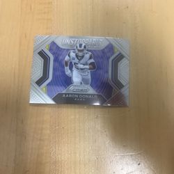 2020 PRIZM AARON DONALD UNSTOPPABLE CARD