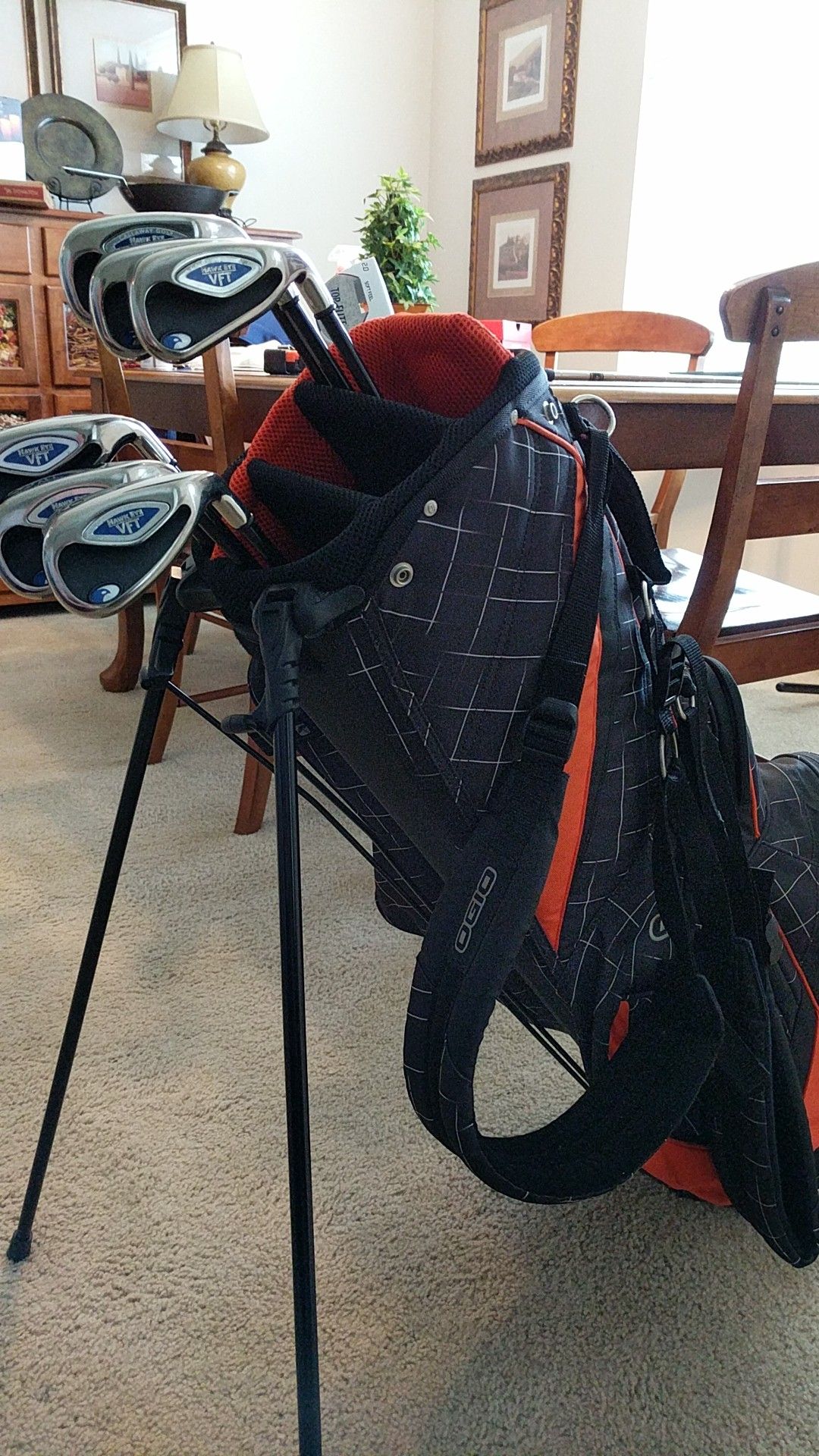 Callaway Golf Clubs Irons Set, Top Flite Putter & Ogio Bag