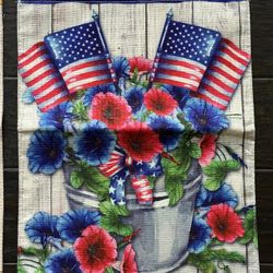 Brand New Holiday Yard Flags 