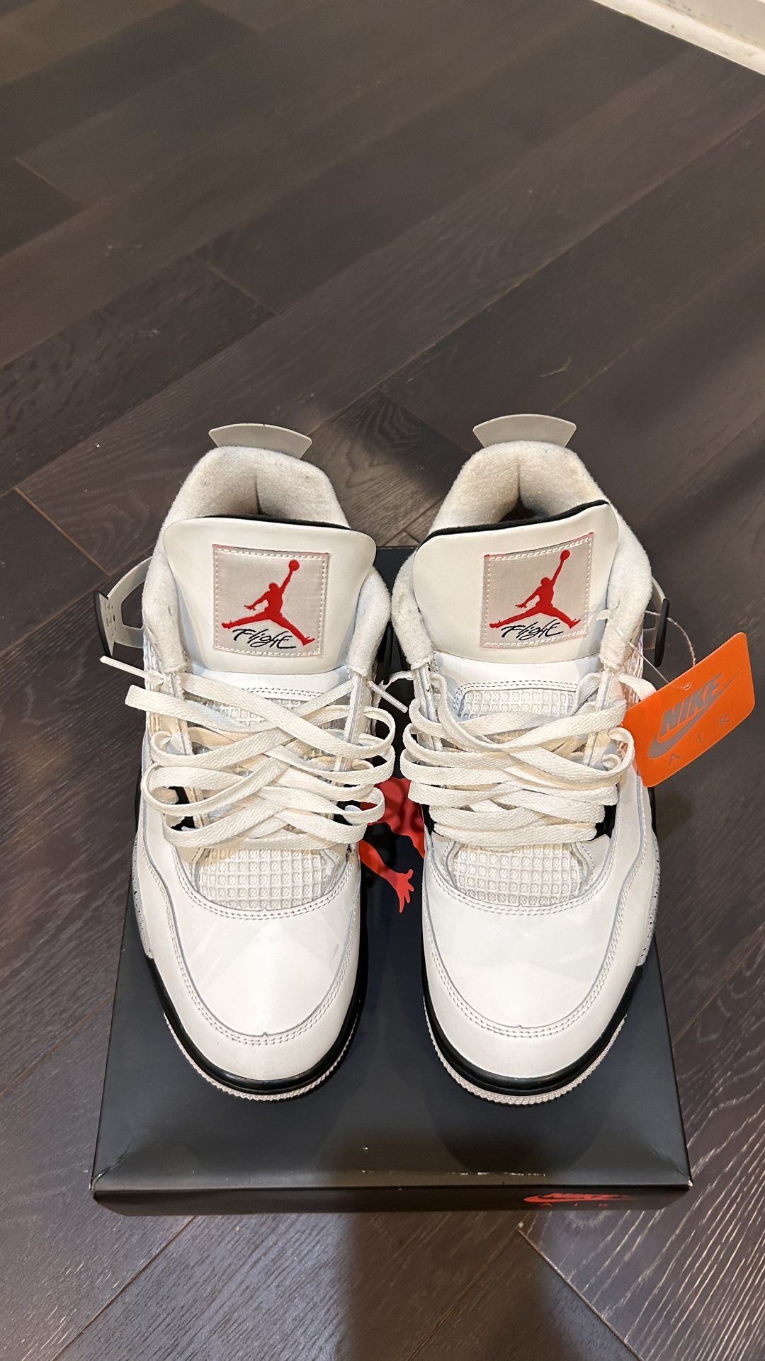Size 10.5 - Air Jordan 4 Retro OG 2025 White 11 Cement