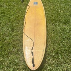 7’2 Surfboard 