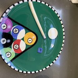 Pool Serving Platter. 