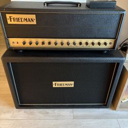 Friedman BE-50 Deluxe Amp and 2x12 Cab