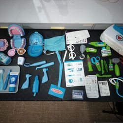 Melissa And Doug Dentist Braces Toy and extra  Doctor Toys