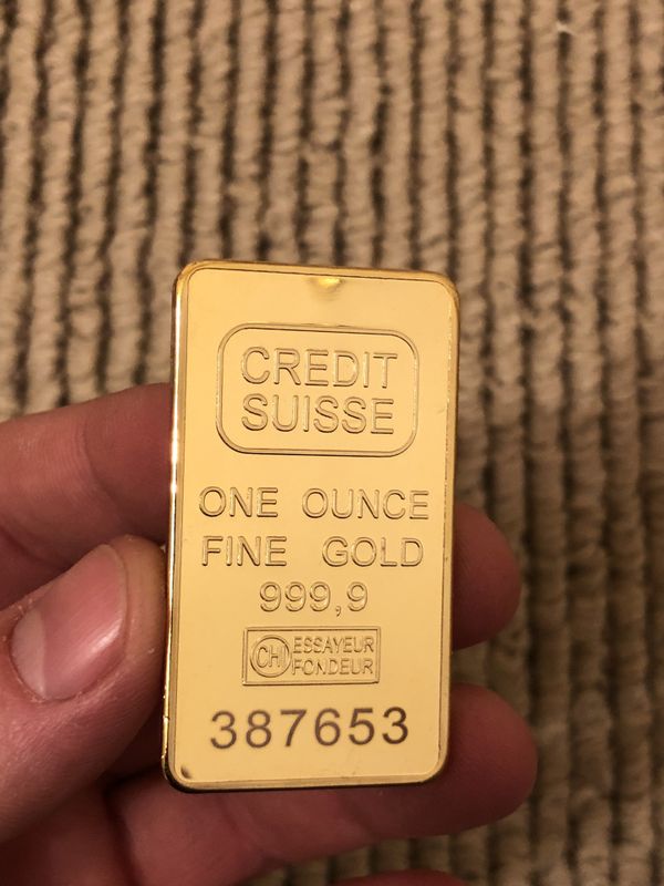 Gold bar one ounce “Gold filled “ for Sale in PA, US OfferUp