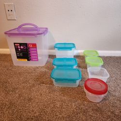 Plastic Storage Containers 