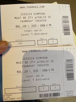 Jessica Simpson tickets