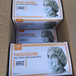Medline Procedure Face Masks