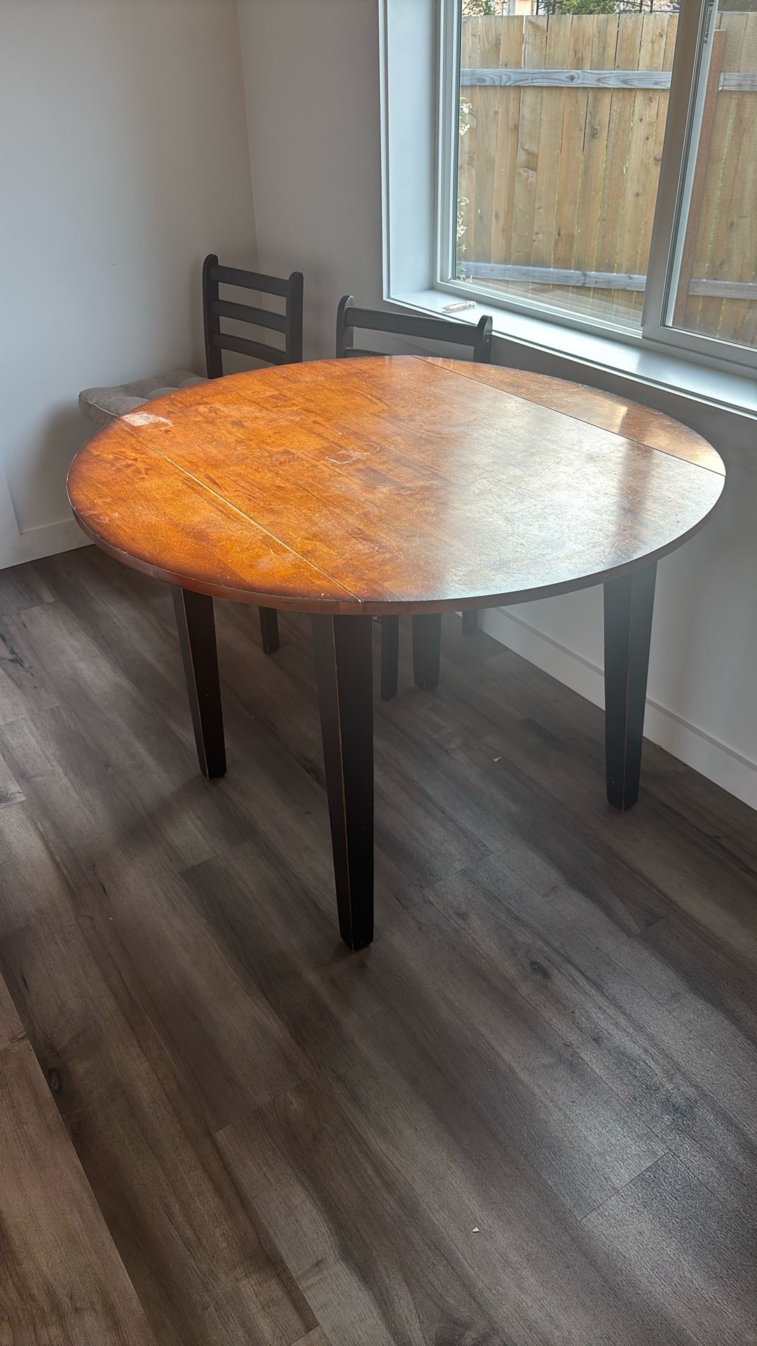 Free Wood Table And Wood Chairs