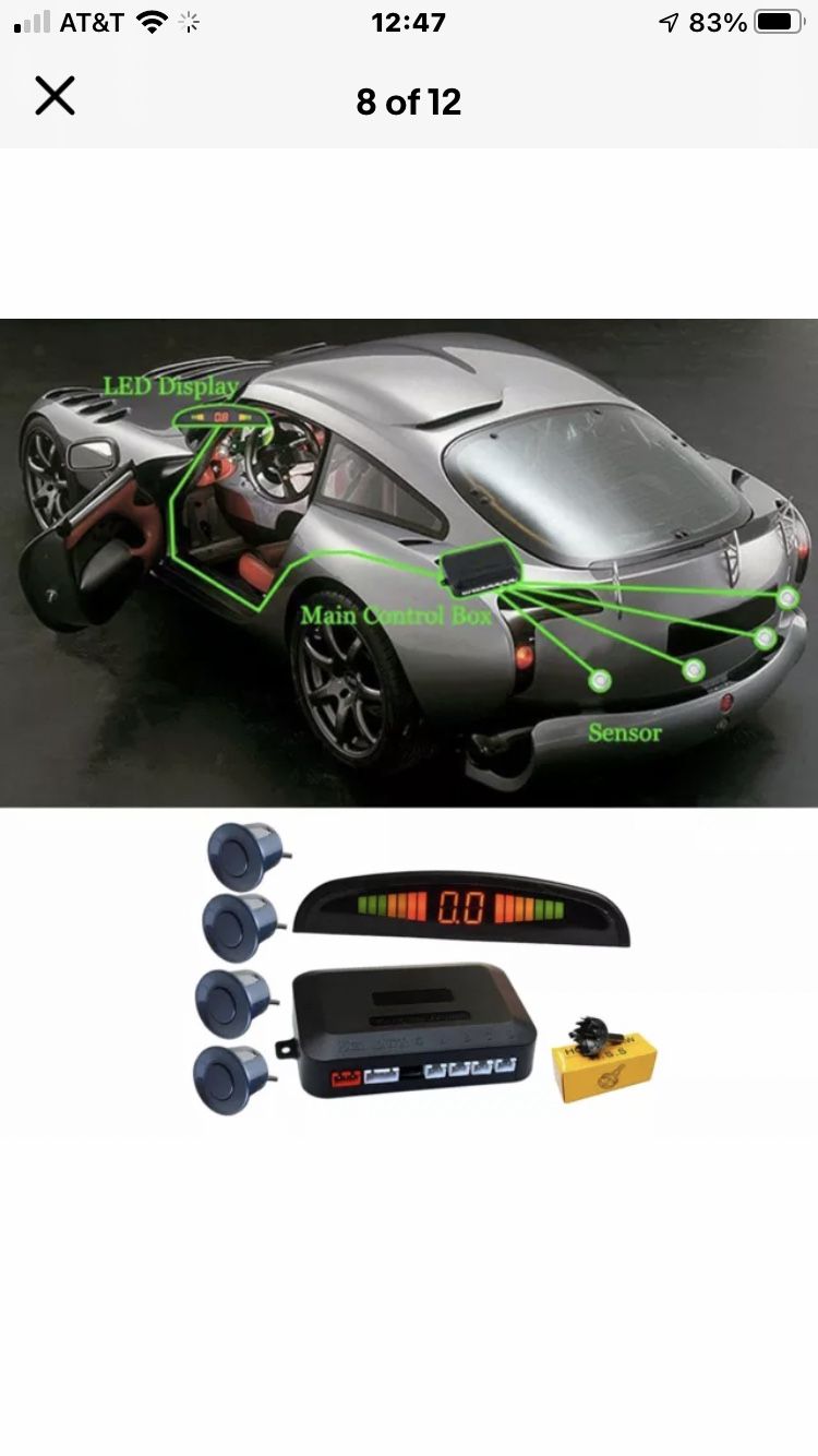 BRAND NEW Car / truck LED parking sensors Distance detection system